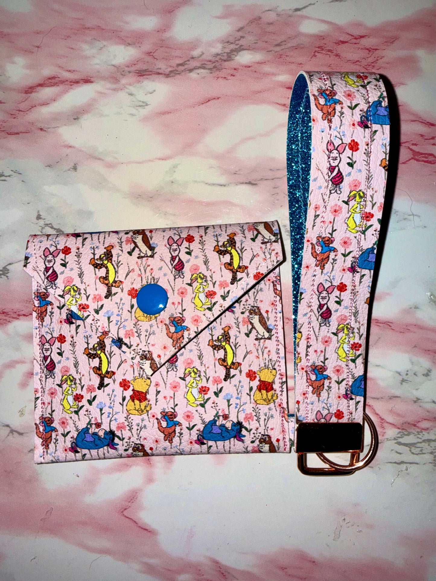Hand stitched double sided set