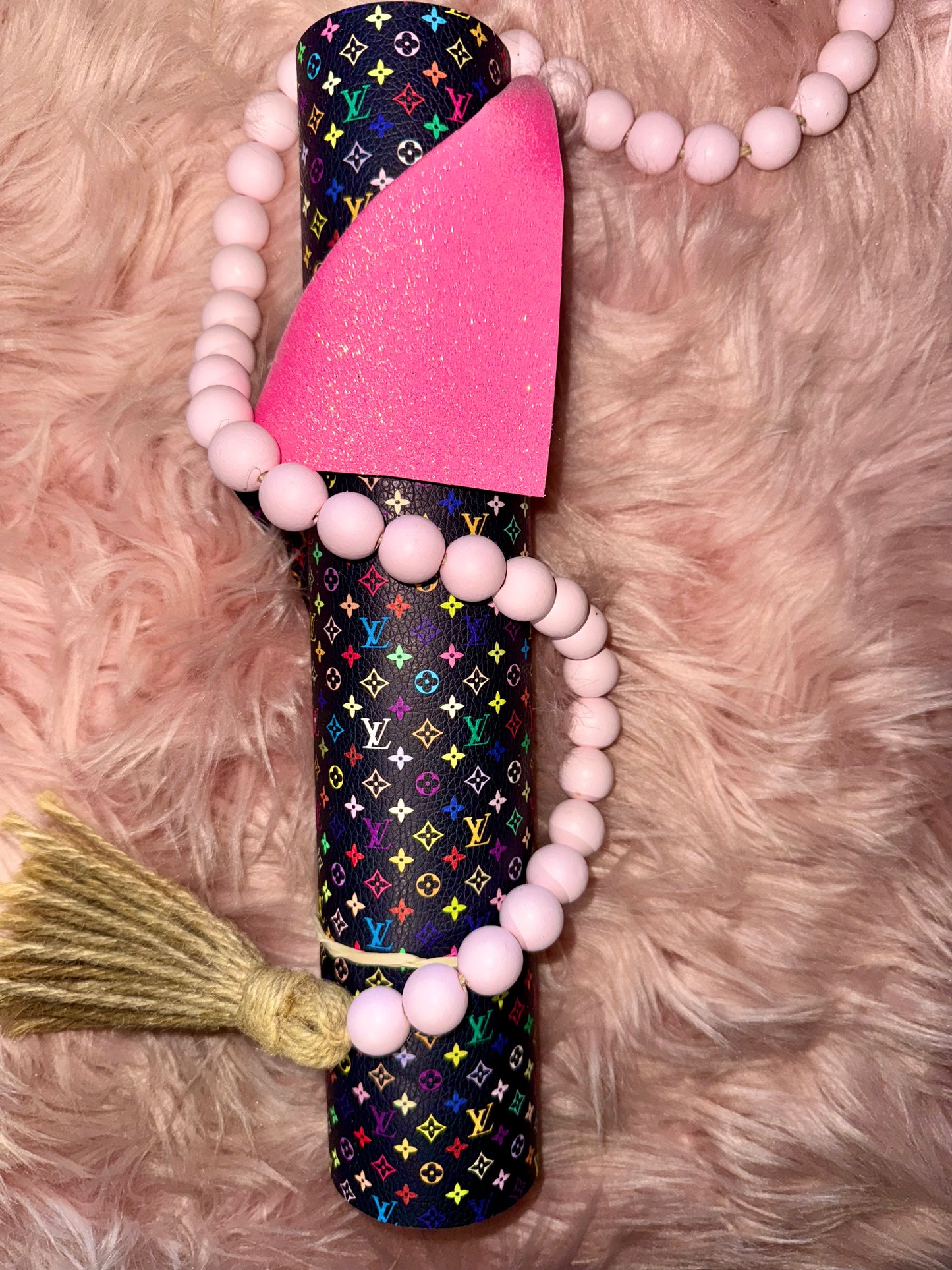 Black multicolor y2k