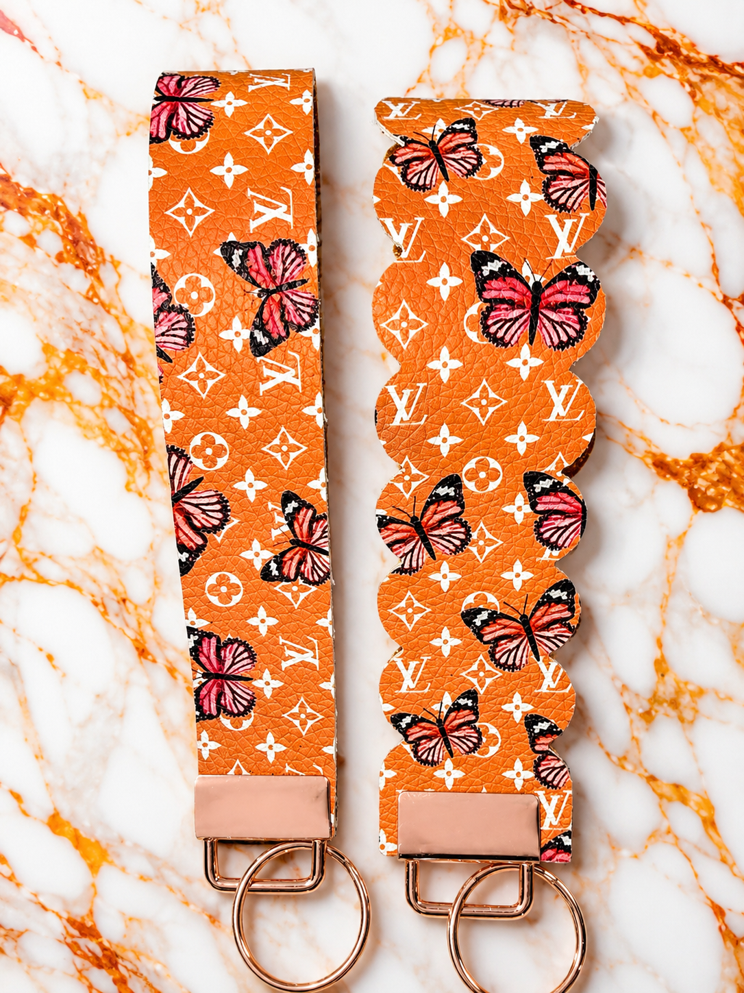 Orange cream butterfly