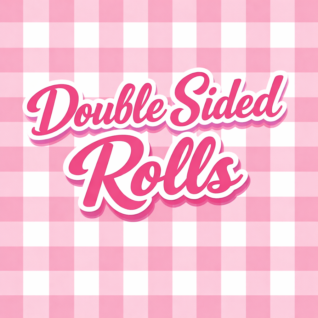 Double sided rolls
