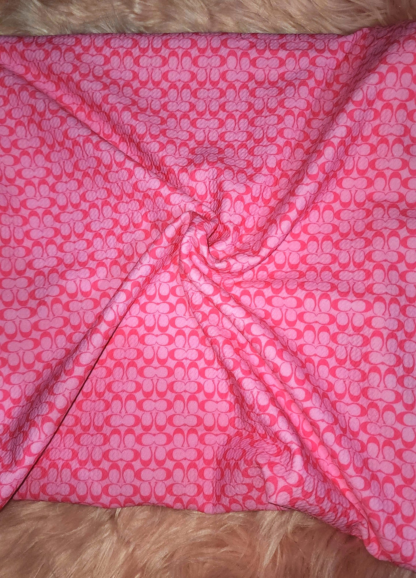 Pink c fabric