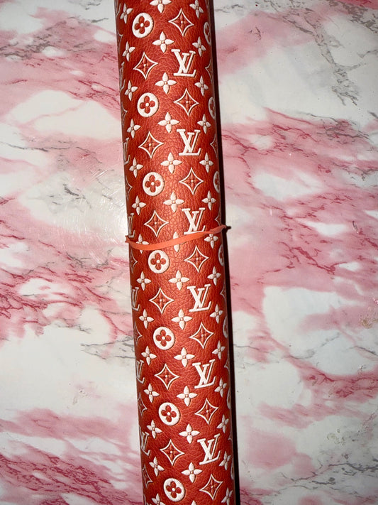 Jumbo monogram red rum