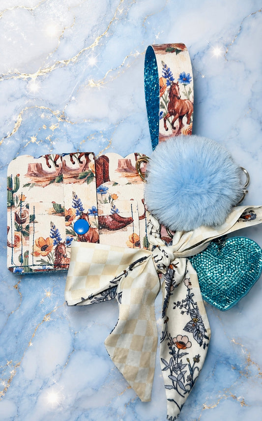 Wallet with keychain