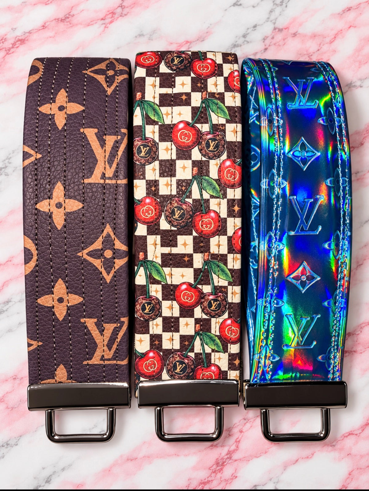 Jumbo stitched keychains