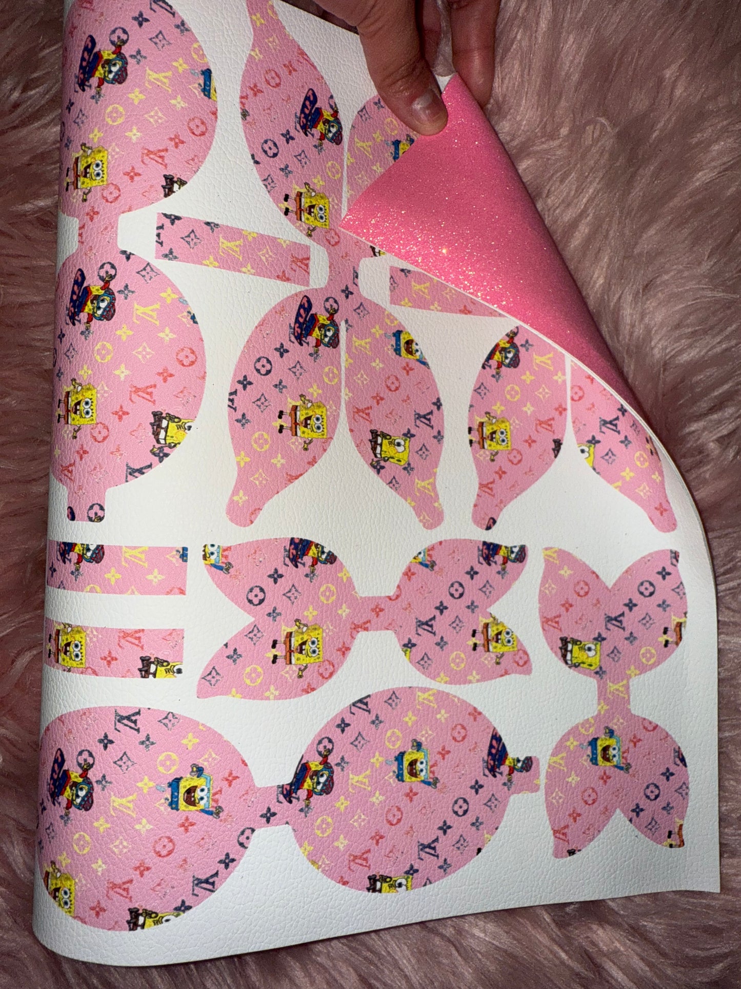 Sponge love pre cut hair bows