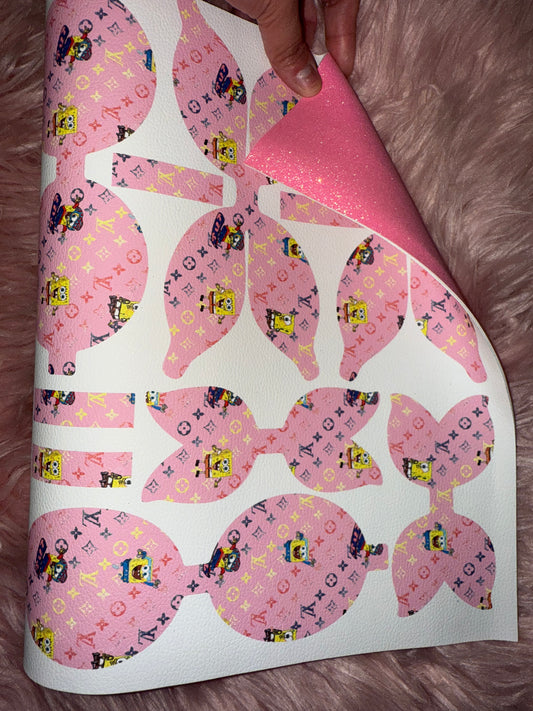 Sponge love pre cut hair bows