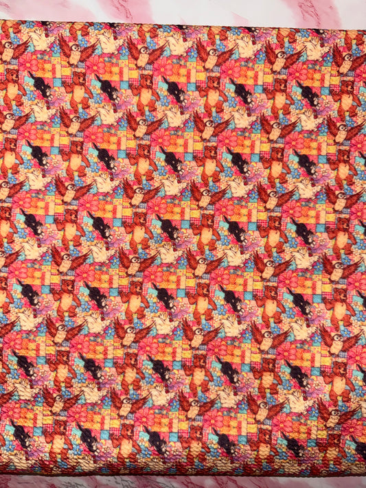 Little bear vintage fabric